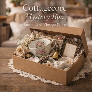 Cottagecore Decor Mystery Box Vintage Home Curated Collection